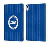Head Case Designs Officially Licensed Brighton & Hove Albion F.C Home 2026/27 Badge Kit Leather Wallet Case Compatible With Apple iPad 10.9 2022/2025