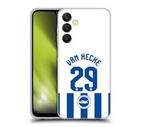 Head Case Designs Officially Licensed Brighton & Hove Albion F.C Jan Paul van Hecke 2025/26 Players Home Kit Gel Case [Military Grade Protection] Compatible With Samsung Galaxy A25 5G