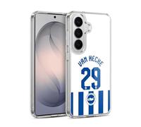 Head Case Designs Officially Licensed Brighton & Hove Albion F.C Jan Paul van Hecke 2025/26 Players Home Kit Gel Case [Military Grade] Compatible with Samsung Galaxy S26 and Compatible with MagSafe