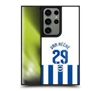 Head Case Designs Officially Licensed Brighton & Hove Albion F.C Jan Paul van Hecke 2025/26 Players Home Kit Gel Armour Case [Military Grade Protection] Compatible With Samsung Galaxy S24 Ultra 5G