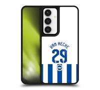 Head Case Designs Officially Licensed Brighton & Hove Albion F.C Jan Paul van Hecke 2025/26 Players Home Kit Gel Armour Case [Military Grade Protection] Compatible With Samsung Galaxy S24 5G
