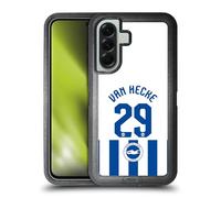 Head Case Designs Officially Licensed Brighton & Hove Albion F.C Jan Paul van Hecke 2025/26 Players Home Kit Ultra-Armoured Shockproof Case [Military Grade] Compatible With Samsung Galaxy A56 5G