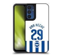 Head Case Designs Officially Licensed Brighton & Hove Albion F.C Jan Paul van Hecke 2025/26 Players Home Kit Gel Armour Case [Military Grade Protection] Compatible With Samsung Galaxy A15