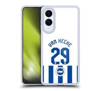 Head Case Designs Officially Licensed Brighton & Hove Albion F.C Jan Paul van Hecke 2025/26 Players Home Kit Gel Case [Military Grade Protection] Compatible With Samsung Galaxy S25 Edge