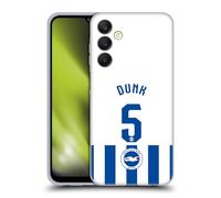 Head Case Designs Officially Licensed Brighton & Hove Albion F.C Lewis Dunk 2025/26 Players Home Kit Gel Case [Military Grade Protection] Compatible With Samsung Galaxy A25 5G