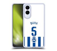 Head Case Designs Officially Licensed Brighton & Hove Albion F.C Lewis Dunk 2025/26 Players Home Kit Gel Case [Military Grade Protection] Compatible With Samsung Galaxy S25 Edge