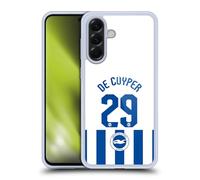 Head Case Designs Officially Licensed Brighton & Hove Albion F.C Maxim De Cuyper 2025/26 Players Home Kit Gel Case [Military Grade Protection] Compatible With Samsung Galaxy A56 5G