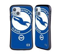 Head Case Designs Officially Licensed Brighton & Hove Albion F.C Oversized Logo Hybrid Case Compatible With Apple iPhone 14
