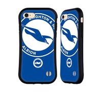 Head Case Designs Officially Licensed Brighton & Hove Albion F.C Oversized Logo Hybrid Case Compatible With Apple iPhone 7/8 / SE 2020 & 2022