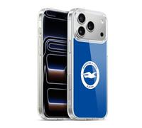 Head Case Designs Officially Licensed Brighton & Hove Albion F.C Plain Logo Gel Case [Military Grade Protection] Compatible with Apple iPhone 17 Pro Max and Compatible with MagSafe