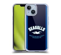 Head Case Designs Officially Licensed Brighton & Hove Albion F.C Seagulls Logo Gel Case [Military Grade Protection] Compatible with Apple iPhone 14 and Compatible with MagSafe