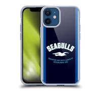 Head Case Designs Officially Licensed Brighton & Hove Albion F.C Seagulls Logo Gel Case [Military Grade Protection] Compatible with Apple iPhone 12 Mini and Compatible with MagSafe