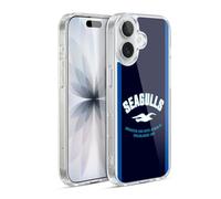 Head Case Designs Officially Licensed Brighton & Hove Albion F.C Seagulls Logo Gel Case [Military Grade Protection] Compatible with Apple iPhone 17 and Compatible with MagSafe