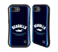 Head Case Designs Officially Licensed Brighton & Hove Albion F.C Seagulls Logo Hybrid Case Compatible With Apple iPhone 16e