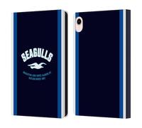 Head Case Designs Officially Licensed Brighton & Hove Albion F.C Seagulls Logo Leather Wallet Case Compatible With Apple iPad mini (2021/2024)