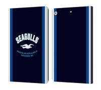Head Case Designs Officially Licensed Brighton & Hove Albion F.C Seagulls Logo Leather Wallet Case Compatible With Apple iPad 10.2 2019/2020/2021