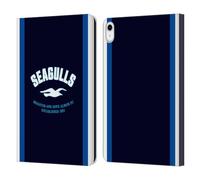 Head Case Designs Officially Licensed Brighton & Hove Albion F.C Seagulls Logo Leather Wallet Case Compatible With Apple iPad 10.9 2022/2025
