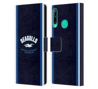 Head Case Designs Officially Licensed Brighton & Hove Albion F.C Seagulls Logo Leather Wallet Case Compatible With Huawei P40 lite E