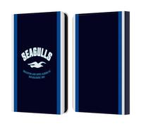 Head Case Designs Officially Licensed Brighton & Hove Albion F.C Seagulls Logo Leather Wallet Case Compatible With Amazon Kindle 11th Gen 6in 2022