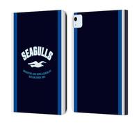 Head Case Designs Officially Licensed Brighton & Hove Albion F.C Seagulls Logo Leather Wallet Case Compatible With Apple iPad Air 11 2020/2022/2024/2025