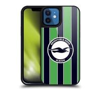 Head Case Designs Officially Licensed Brighton & Hove Albion F.C Third 2024/25 Badge Kit Gel Armour Case [Military Grade Protection] Compatible With Apple iPhone 12 / iPhone 12 Pro