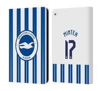 Head Case Designs Officially Licensed Brighton & Hove Albion F.C Yankuba Minteh 2024/25 Players Home Kit Leather Wallet Case Compatible With Apple iPad Air 2 (2014)