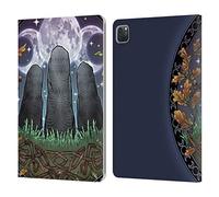 Head Case Designs Officially Licensed Brigid Ashwood Awen Stones Celtic Wisdom 3 Leather Wallet Case Compatible With Apple iPad Pro 11 2020/2021 / 2022