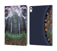 Head Case Designs Officially Licensed Brigid Ashwood Awen Stones Celtic Wisdom 3 Leather Wallet Case Compatible With Apple iPad Air 13 2024/2025