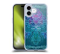 Head Case Designs Officially Licensed Brigid Ashwood Celtic Crosses Gel Case [Military Grade Protection] Compatible with Apple iPhone 16 and Compatible with MagSafe