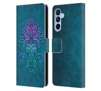 Head Case Designs Officially Licensed Brigid Ashwood Celtic Crosses Leather Wallet Case Compatible With Samsung Galaxy A16 5G