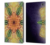 Head Case Designs Officially Licensed Brigid Ashwood Daffodil Celtic Wisdom 3 Leather Wallet Case Compatible With Amazon Fire Max 11 2023