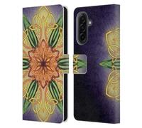 Head Case Designs Officially Licensed Brigid Ashwood Daffodil Celtic Wisdom 3 Leather Wallet Case Compatible With Samsung Galaxy A17 4G / 5G
