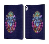 Head Case Designs Officially Licensed Brigid Ashwood Ganesha Sacred Symbols Leather Wallet Case Compatible With Apple iPad Air 13 2024/2025