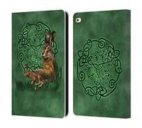 Head Case Designs Officially Licensed Brigid Ashwood Hare Celtic Wisdom 2 Leather Wallet Case Compatible With Apple iPad Air 2 (2014)