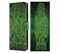 Head Case Designs Officially Licensed Brigid Ashwood Irish Shamrock Celtic Wisdom 3 Leather Wallet Case Compatible With Samsung Galaxy S25 FE