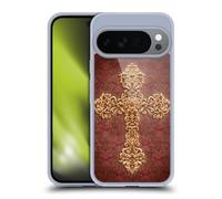 Head Case Designs Officially Licensed Brigid Ashwood Nouveau Crosses Gel Case [Military Grade Protection] Compatible with Google Pixel 10 and Compatible with MagSafe