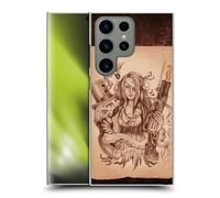 Head Case Designs Officially Licensed Brigid Ashwood Octopus Pinup Girl 3 Steampunk Hard Back Case Compatible With Samsung Galaxy S24 Ultra 5G