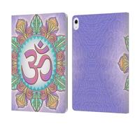 Head Case Designs Officially Licensed Brigid Ashwood Old Mandala Bohemian Vibe Leather Wallet Case Compatible With Apple iPad Air 13 2024/2025