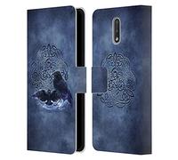 Head Case Designs Officially Licensed Brigid Ashwood Raven Celtic Wisdom Leather Book Wallet Case Cover Compatible With Nokia 2.3