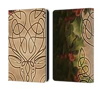 Head Case Designs Officially Licensed Brigid Ashwood Stag Celtic Wisdom 3 Leather Wallet Case Compatible With Amazon Kindle 11th Gen 6in 2022