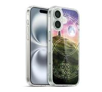 Head Case Designs Officially Licensed Brigid Ashwood Stone Sacred Space Celtic Wisdom 3 Gel Case [Military Grade Protection] Compatible with Apple iPhone 16 and Compatible with MagSafe