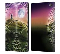 Head Case Designs Officially Licensed Brigid Ashwood Stone Sacred Space Celtic Wisdom 3 Leather Wallet Case Compatible With Amazon Fire Max 11 2023