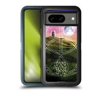 Head Case Designs Officially Licensed Brigid Ashwood Stone Sacred Space Celtic Wisdom 3 Ultra-Armoured Shockproof Case [Military Grade Protection] Compatible With Google Pixel 8