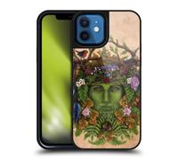 Head Case Designs Officially Licensed Brigid Ashwood The Greenman Celtic Wisdom Gel Armour Case [Military Grade Protection] Compatible With Apple iPhone 12 / iPhone 12 Pro