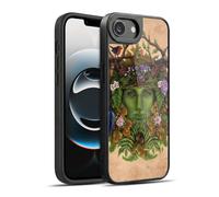 Head Case Designs Officially Licensed Brigid Ashwood The Greenman Celtic Wisdom Gel Armour Case [Military Grade Protection] Compatible With Apple iPhone 16e / iPhone 17e