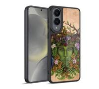 Head Case Designs Officially Licensed Brigid Ashwood The Greenman Celtic Wisdom Gel Armour Case [Military Grade Protection] Compatible With Samsung Galaxy S25 Edge