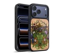 Head Case Designs Officially Licensed Brigid Ashwood The Greenman Celtic Wisdom Gel Armour Case [Military Grade Protection] Compatible With Apple iPhone 17 Pro