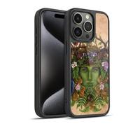 Head Case Designs Officially Licensed Brigid Ashwood The Greenman Celtic Wisdom Gel Armour Case [Military Grade Protection] Compatible With Apple iPhone 15 Pro