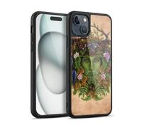 Head Case Designs Officially Licensed Brigid Ashwood The Greenman Celtic Wisdom Gel Armour Case [Military Grade Protection] Compatible With Apple iPhone 15 Plus