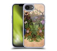 Head Case Designs Officially Licensed Brigid Ashwood The Greenman Celtic Wisdom Gel Case [Military Grade Protection] Compatible with Apple iPhone 16e and Compatible with MagSafe